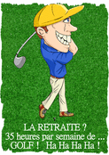 Golf &agrave; gogo : la retraite commence !